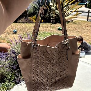 Coach blush Tote Bag